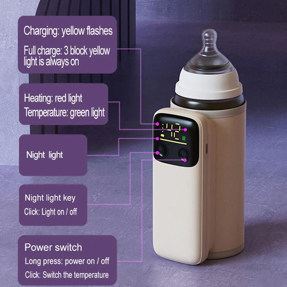 NESTEASE™-RECHARGABLE BABY FEEDER MILK WARMER (ORIGINAL)