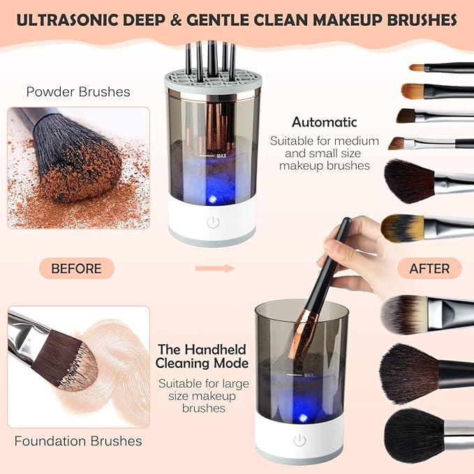 NESTEASE™-Electric Makeup Brush Cleaner