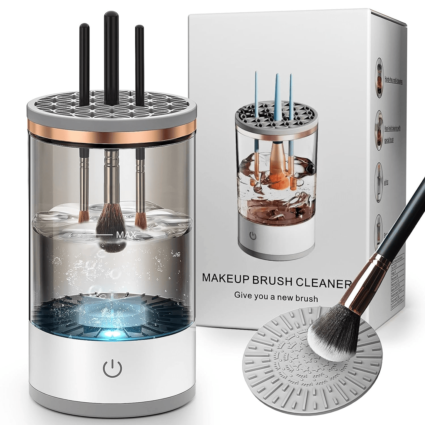 NESTEASE™-Electric Makeup Brush Cleaner