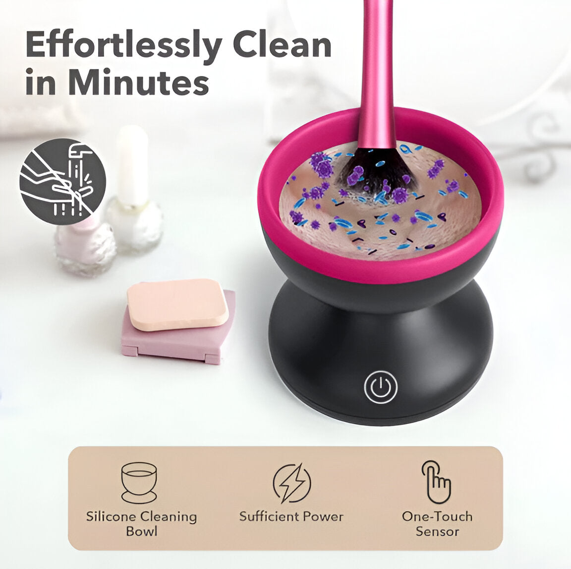 NESTEASE™-Electric Makeup Brush Cleaner Ultra